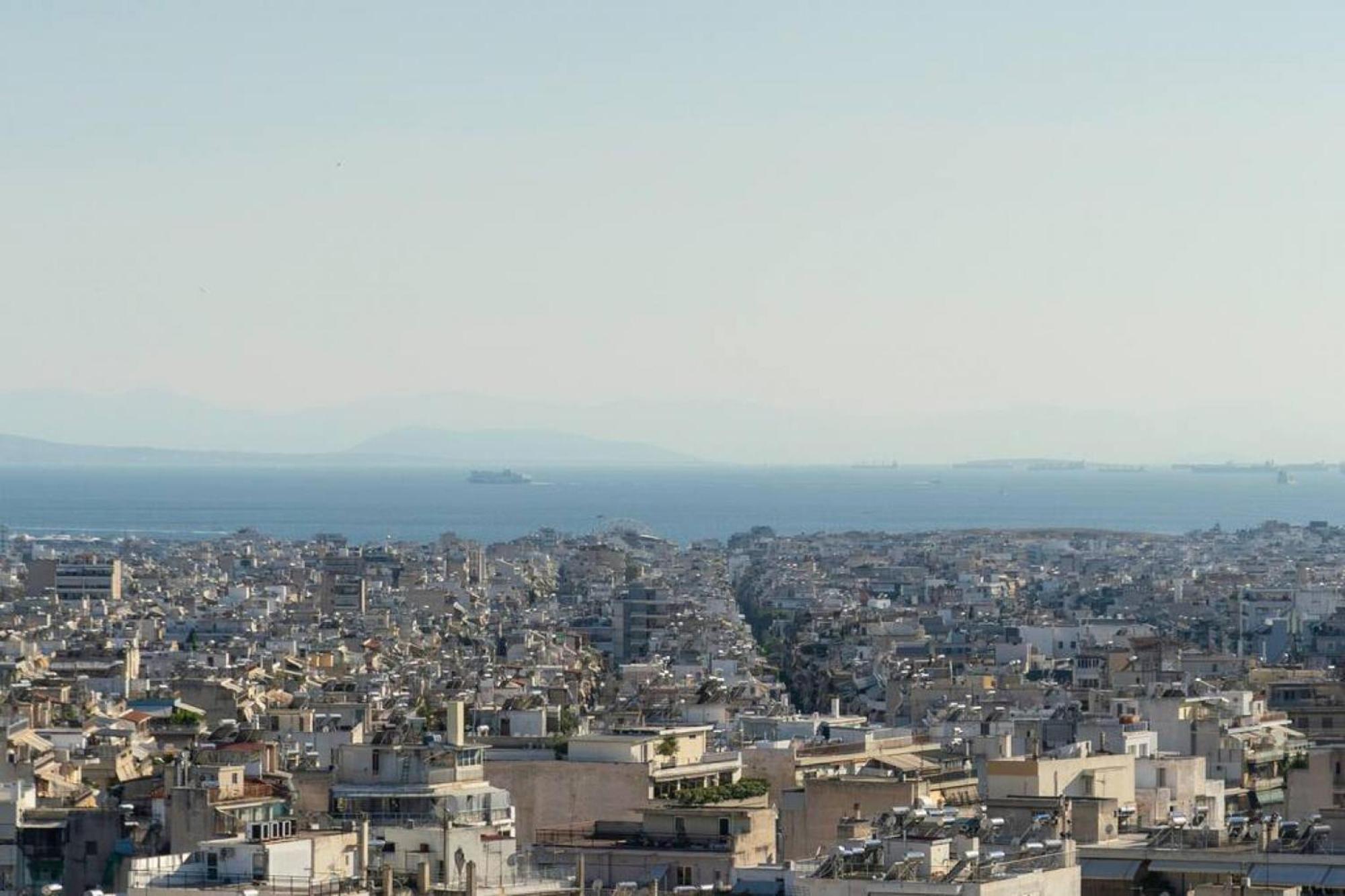 Penthouse - Amazing View In The Center Of Athens Leilighet Eksteriør bilde