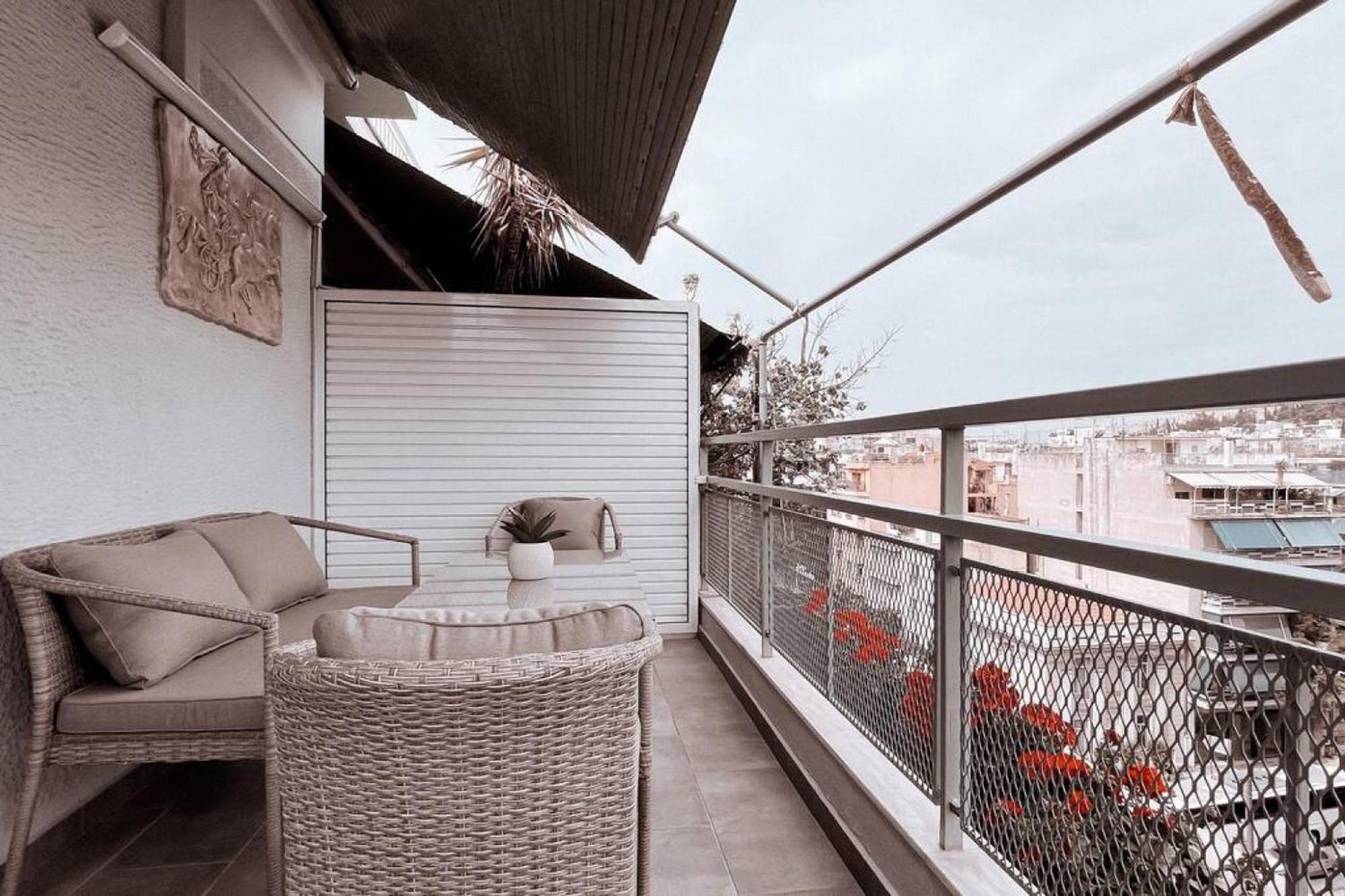 Penthouse - Amazing View In The Center Of Athens Leilighet Eksteriør bilde