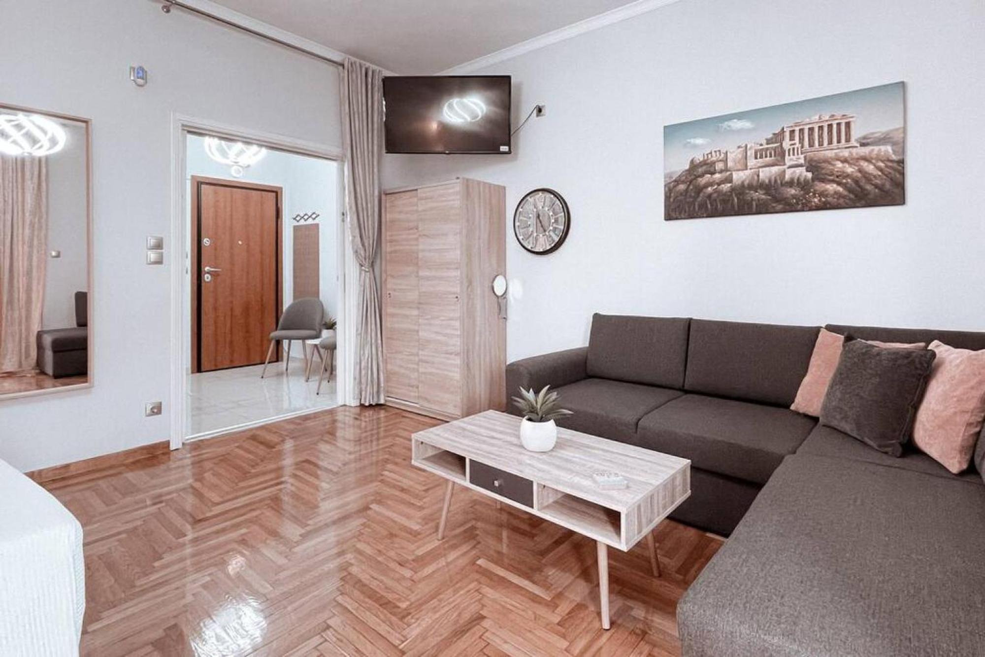 Penthouse - Amazing View In The Center Of Athens Leilighet Eksteriør bilde